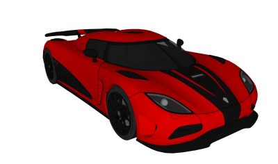 超精细汽车模型 柯尼塞格 agera